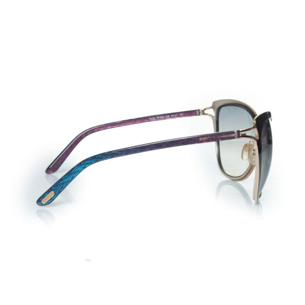 Tom Ford, butterfly Celia sunglasses in purple - Picture 4 of 8